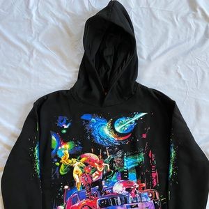 jacket and hoodie outfit